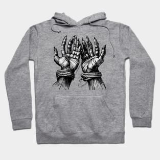 Hands made of ropes Hoodie